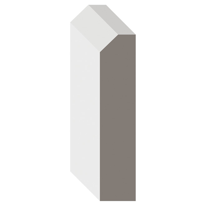 Metrie Casing Moulding - Interior - Colonial - Primed - 3/8-in T x 3 1/2-in W x 10-ft L