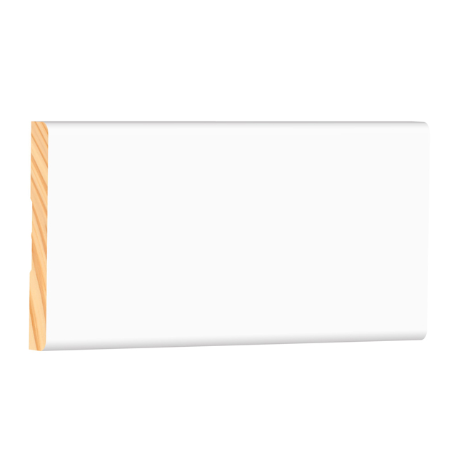 1/2-in x 2-1/2-in x 7-ft White Primed MDF Casing Moulding