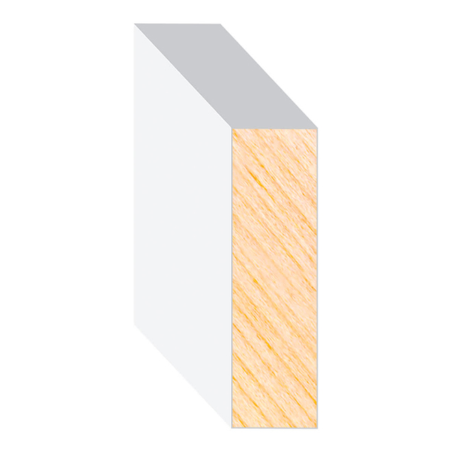 1-in x 3-in x 8-ft Primed Finger Joint Pine Appearance Board