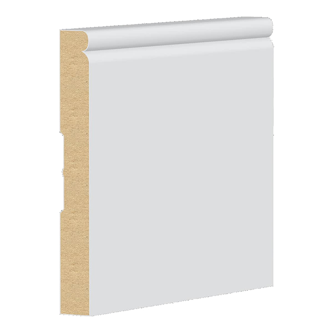 1/2 x 4 x 8-ft Primed MDF Window and Door Casing