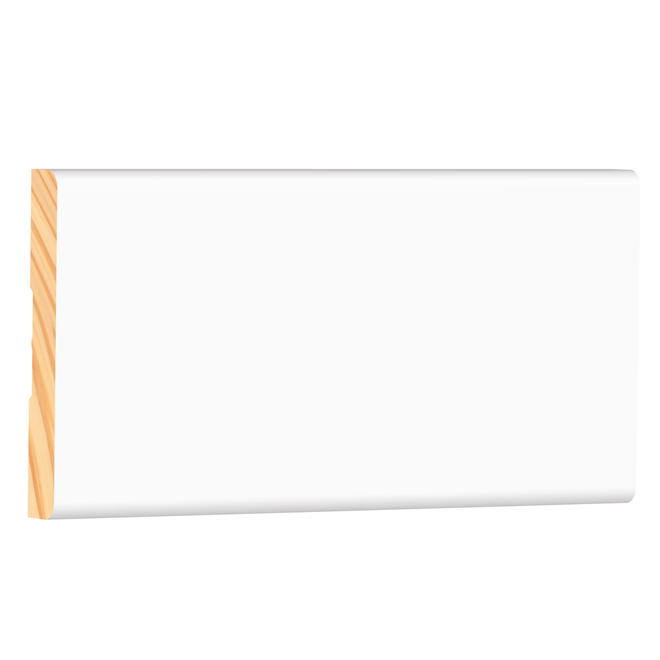 3/8-in x 2-3/16-in x 7-ft Primed Finger Joint Pine Window and Door Casing