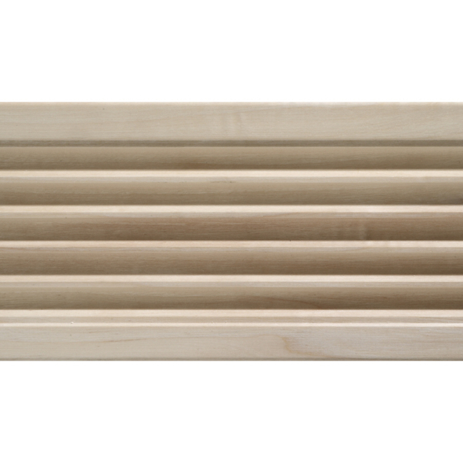 1/2 x 4 x 7-ft Whitewood Fluted Casing