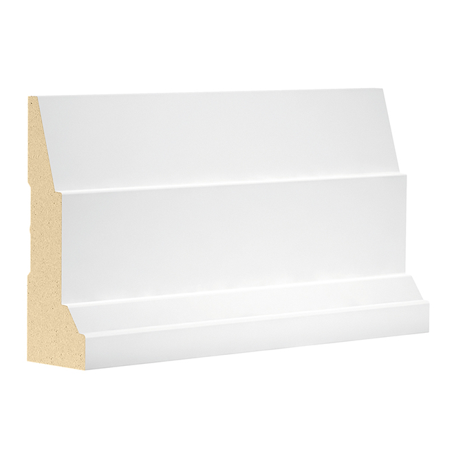 Metrie Primed MDF Casing - Windows and Doors - 1 1/8-in x 3 1/4-in x 8-ft