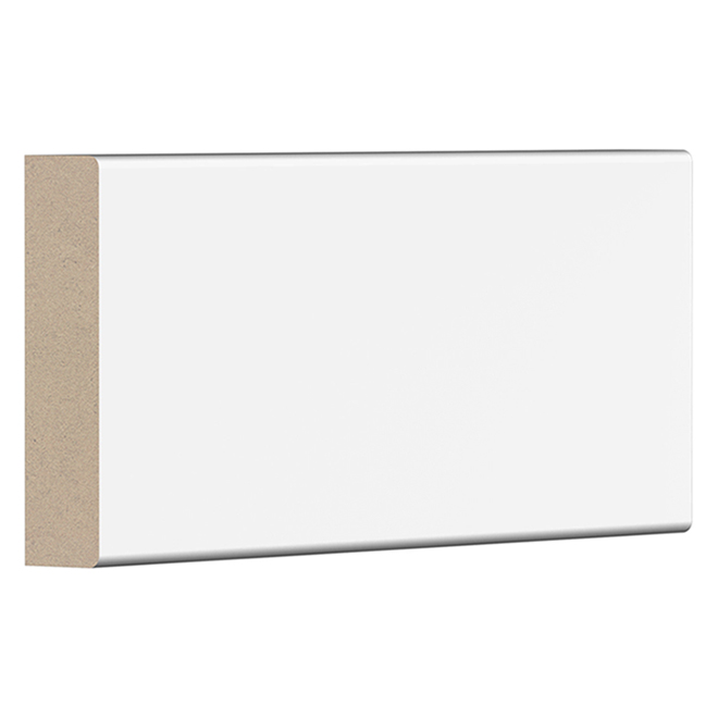 Metrie 9/16-in x 2-1/2-in x 14-ft MDF S4S Moulding