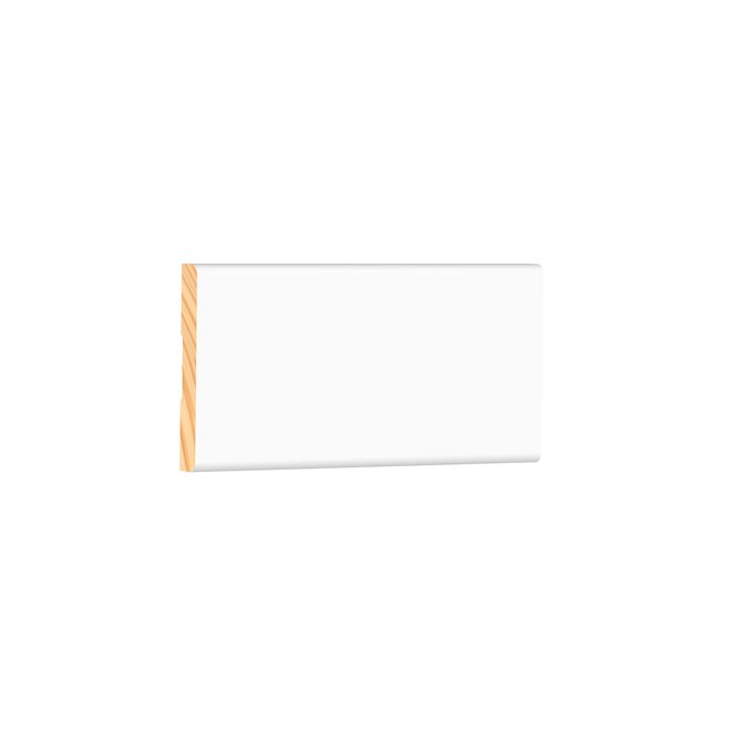 19/32-in x 2 1/2-in x 7-ft White Primed MDF Casing