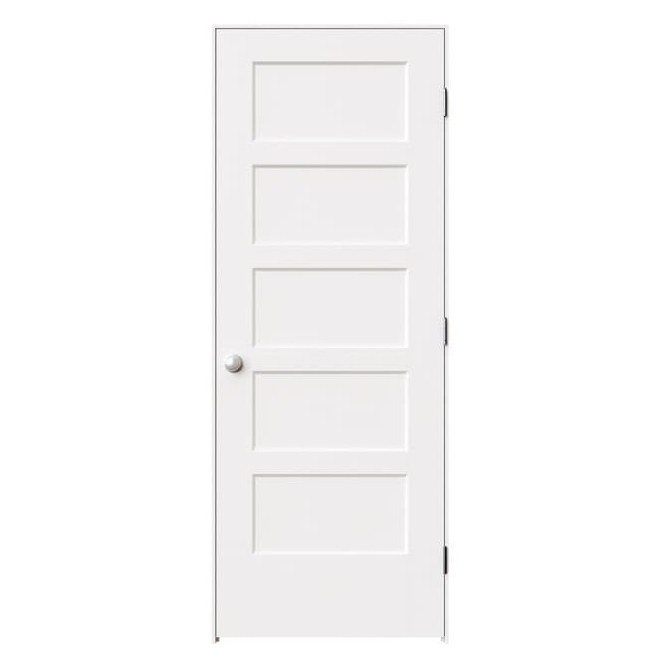 32-in x 80-in BayShore Left-Hand Primed Pre-Hung Interior Door