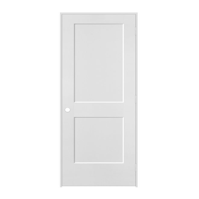 28-in x 80-in Logan Left-Hand Primed Pre-Hung Interior Door
