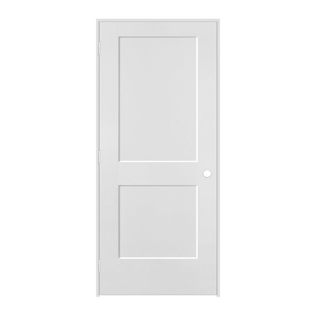 28-in x 80-in Logan Right-Hand Primed Pre-Hung Interior Door
