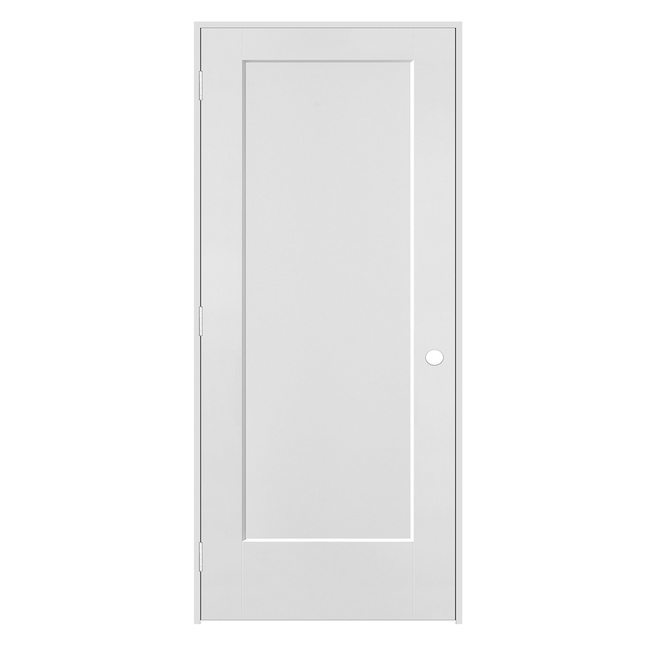 28-in x 80-in Lincoln Park Right-Hand Primed Pre-Hung Interior Door