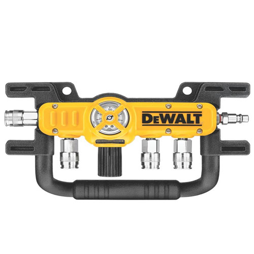 DEWALT Quadraport Air Line Splitter with Regulator