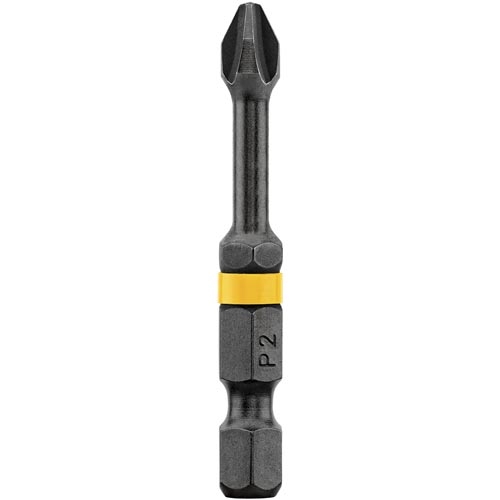DEWALT Impact Ready Phillips Screwdriver Bit - Black Oxide - 1/4-in Hex Shank - #3 3 1/2-in