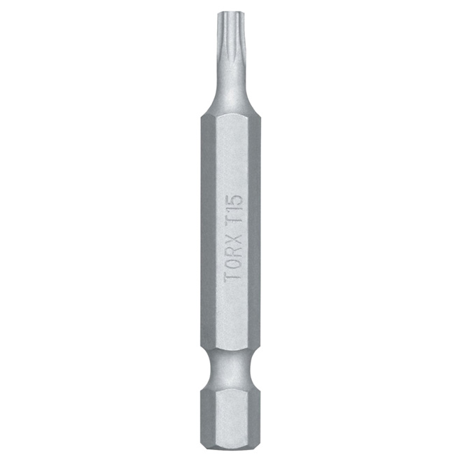 DEWALT Torx Screwdriver Bit - Steel - 1/4-in Hex Shank - T15 2-in