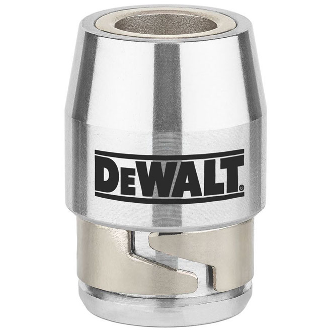 DEWALT FlexTorq Screwlock Sleeve for 2-in Drill Bits - 1/4-in Magnetic Hex - Reflex Core - Steel