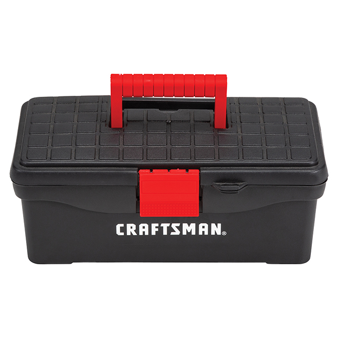 CRAFTSMAN Classic Tool Box - 13-in - Black and Red