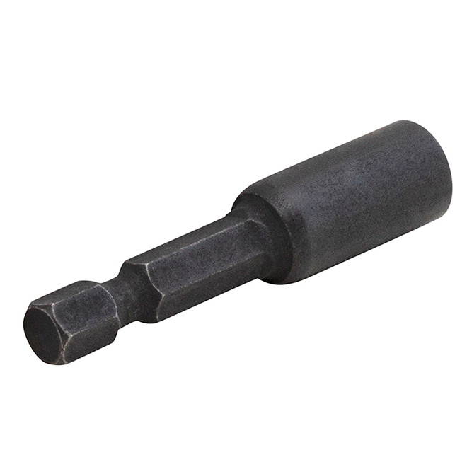 CRAFTSMAN Impact Rated Nut Driver - 1 7/8-in x 1/4-in - Black Oxide High-Speed Steel