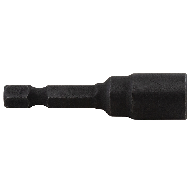 CRAFTSMAN Impact Rated Nut Driver - 1 7/8-in x 5/16-in - Black Oxide High-Speed Steel