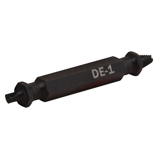 CRAFTSMAN DoubleLok Double-Ended Screw Extractor - #1 1/4-in L Shank - M2 High-Speed Steel - Quick Change