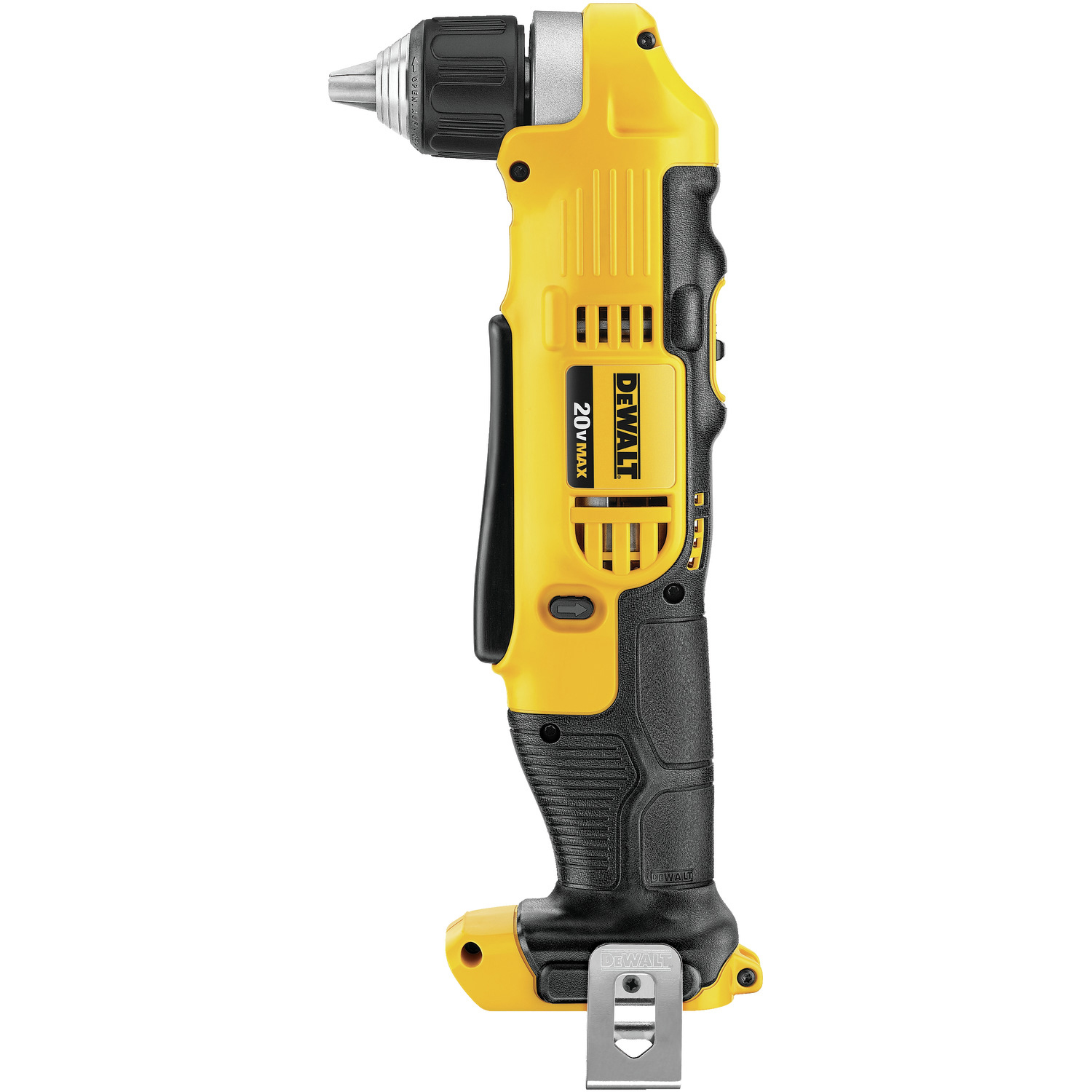 DEWALT 20-volt MAX 3/8-in Right Angle Cordless Drill - Lithium Ion - 2-Speed - Bare Tool (battery not included)