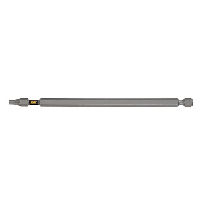 DEWALT T25 - 1-Piece - 6-in - Torx Head Black Steel Screwdriver Bit