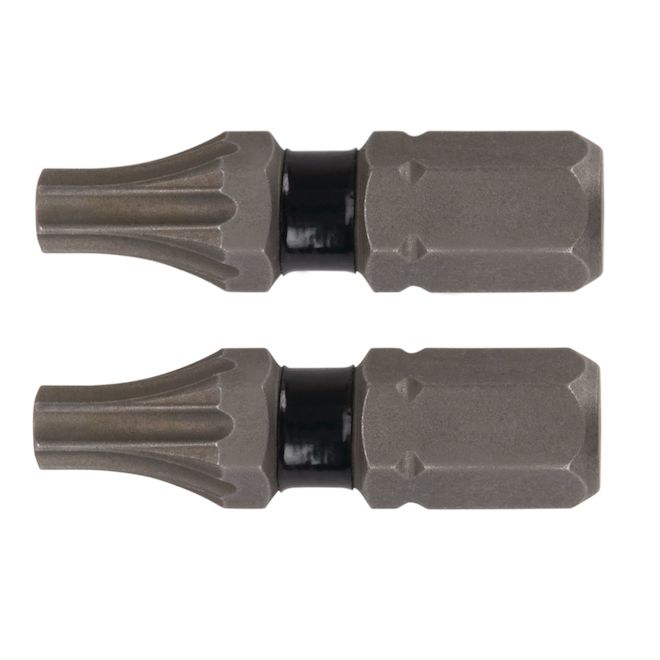 DEWALT Tough Grip - 2-Piece - 1-in - T20 - Torx Head - Steel - Hex Shank Screwdriver Bit