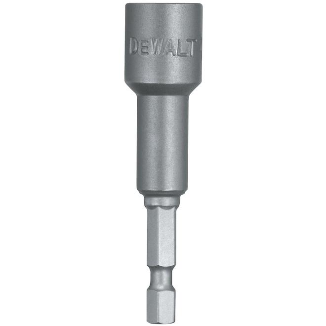 DEWALT 7/16-in x 1-7/8-in Steel SAE Hex Shank Magnetic Nut Driver