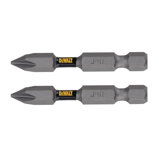 DEWALT 2-Pieces 2-in Phillips Screwdriver Bit Set