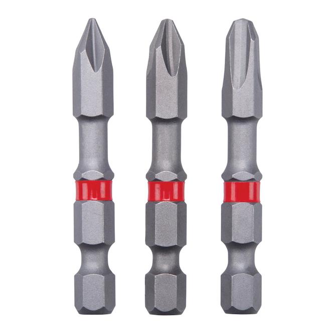 CRAFTSMAN Steel Phillips Assorted 2-in Screwdriver Bit Kit - 3 Pieces