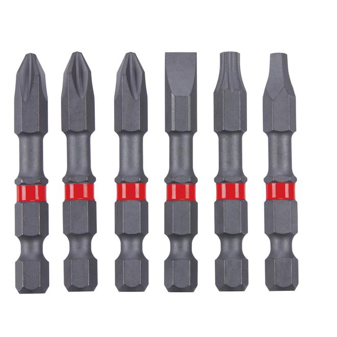 CRAFTSMAN 6-Piece Steel Assorted 2-in Screwdriver Bit Set