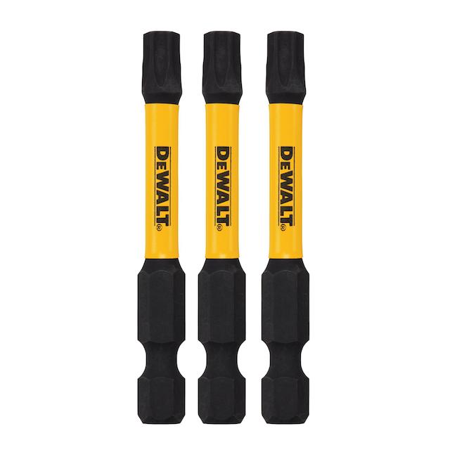 DEWALT Flextorq 3-Piece 1/4-in x 2-in Torx Impact Driver Bit