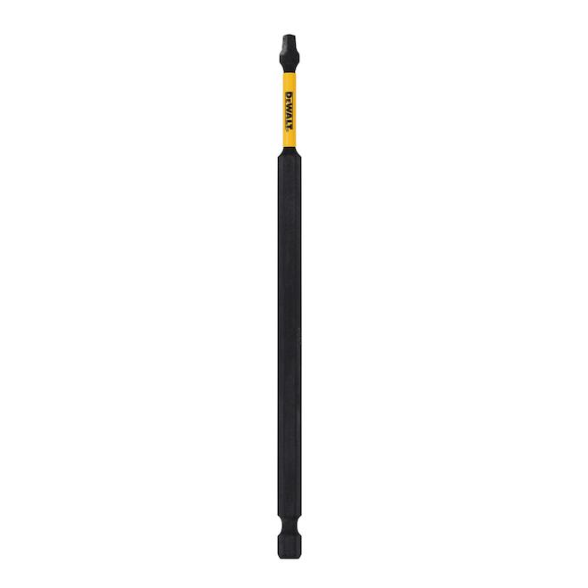 DEWALT Flextorq 1-Piece 1/4-in x 6-in Square/Robertson Impact Driver Bit