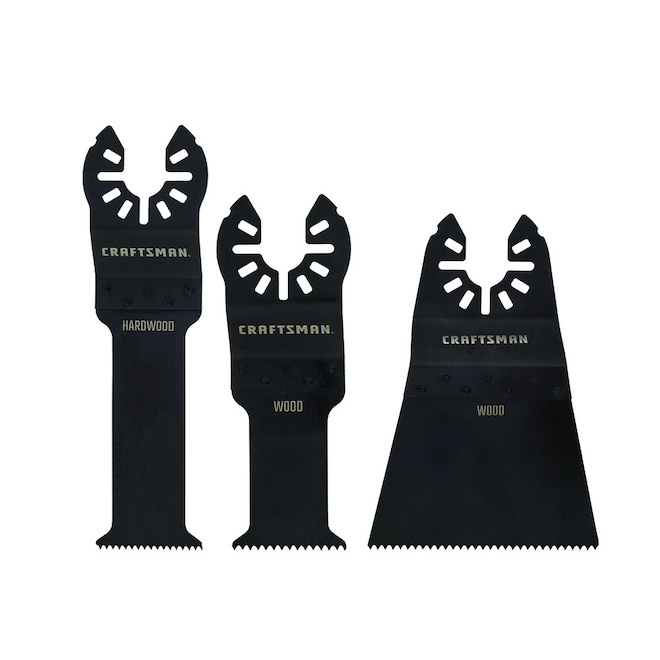 Craftsman Oscillating Tool Blades Cutting Set Carbon Steel 3/pk