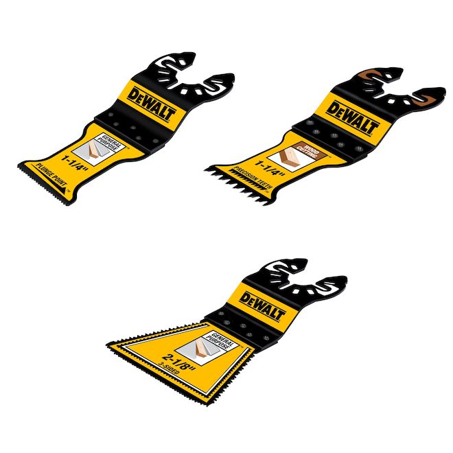 DEWALT General Purpose Oscillating Blade Assortment - 3/Pk