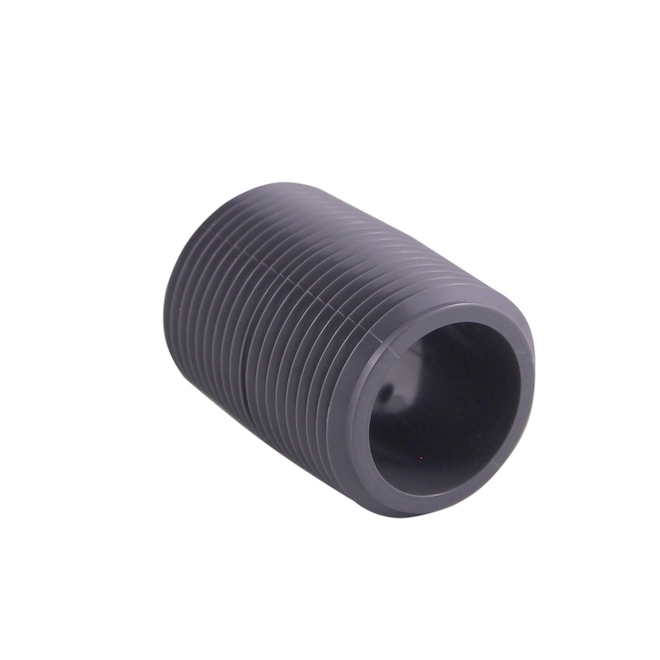 Ipex Schedule 80 PVC MPT Nipple - 1/2-in dia. x 1-1/8-in