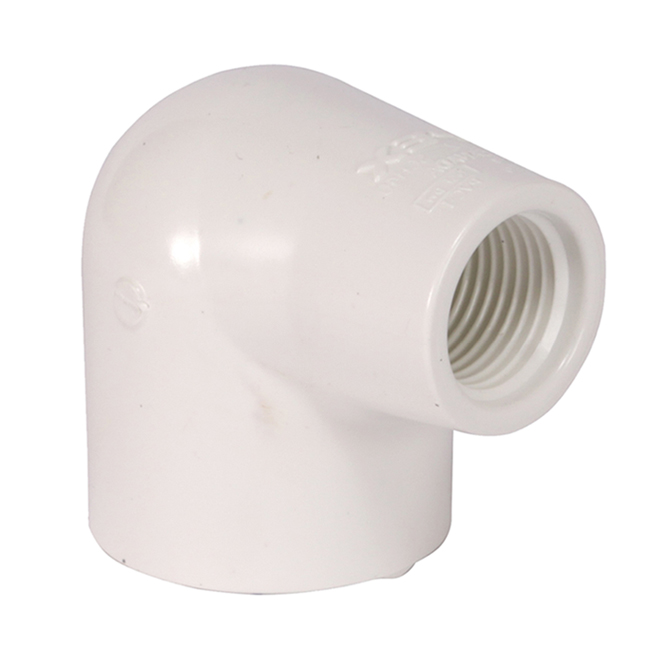 Ipex Schedule 40 PVC 90° 3/4-in Socket Adapter Elbow