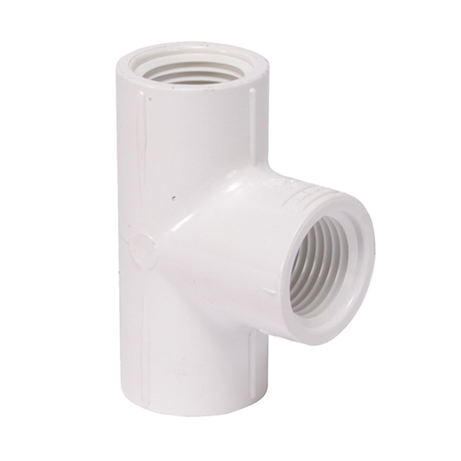 IPEX Schedule 40 PVC FPT Tee 0.75 x 0.75 x 0.75-in
