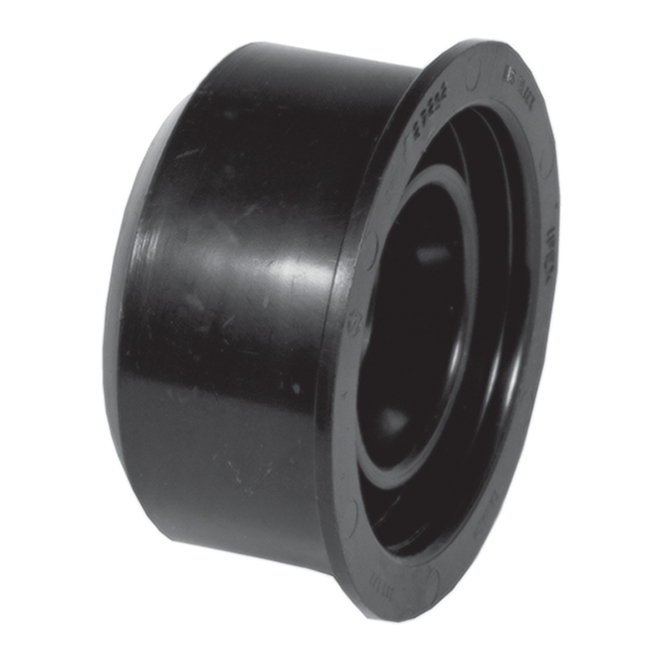 Ipex ABS Plastic 4-in x 3-in Flush Bushing