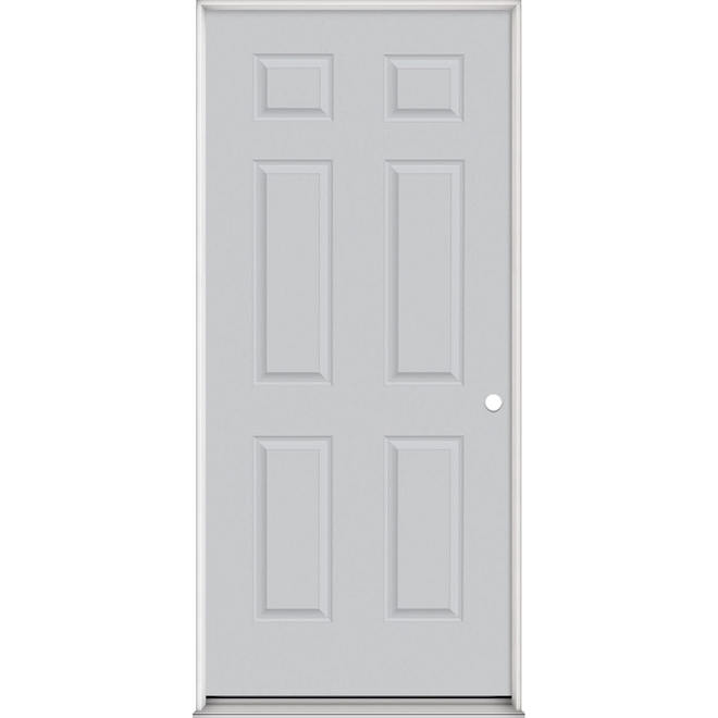 VALU+ Exterior Door - Steel - 6 Panel - Prehung