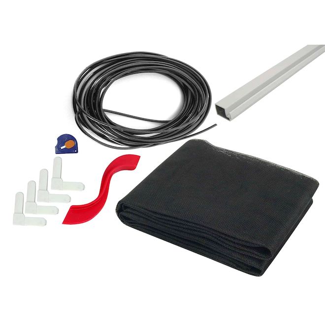 Climaloc Screen Frame Kit 36-in x 36 White