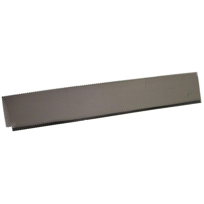 Amerimax Lock-In Gutter Guard for Style-K Gutters - Black Metal