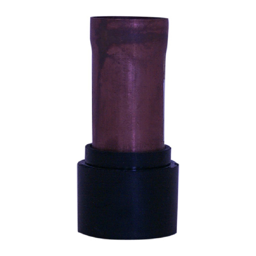 Aqua-dynamic ABS Coupling Fitting - 1 1/2 in - Dia x 1 1/2-in Dia - For Drain Waste Vent System - Purple