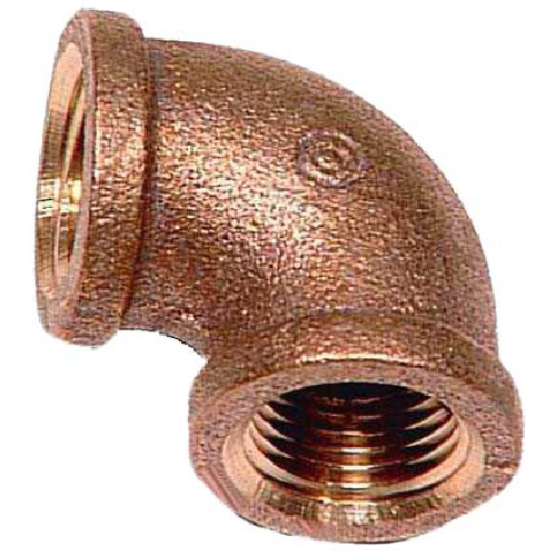 Elbow - Lead-Free Brass - 90° - 1/2" x 1/2" - FIP x FIP