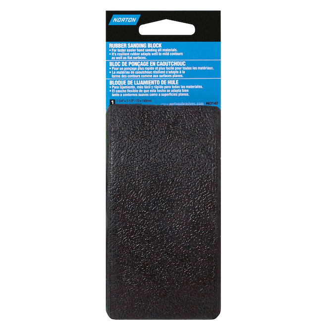 Norton Rubber Hand Sanding Block