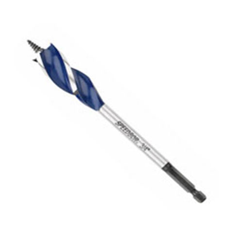 Irwin SpeedBor Max-Speed Standard-Length Spade Drill Bit - 5/8-in Dia x 6-in L - Tri-Flute - Hex Shank
