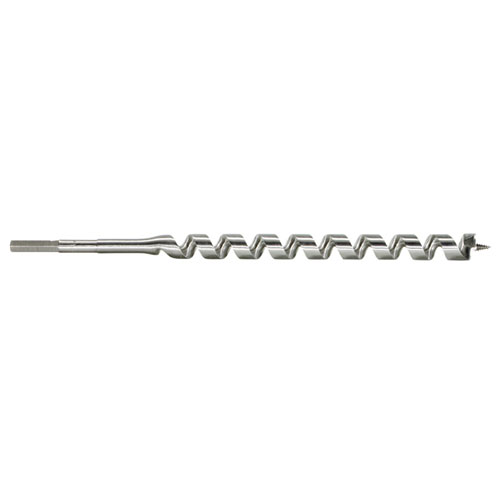 Irwin WeldTec Auger Drill Bit - High-Speed Steel - 1 Per Pack - 17 in L x 5/8-in Dia