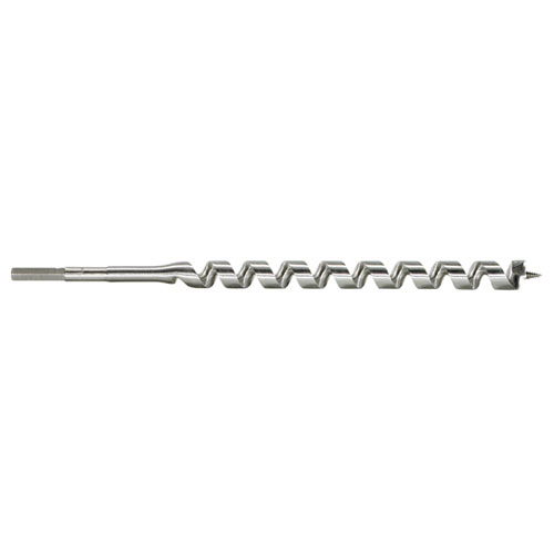 Irwin WeldTec Auger Drill Bit - High-Speed Steel - 1 Per Pack - 17 in L x 3/4-in Dia