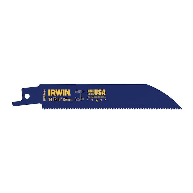 IRWIN 6-in 14-TPI Metal-Cutting Reciprocating Saw Blades