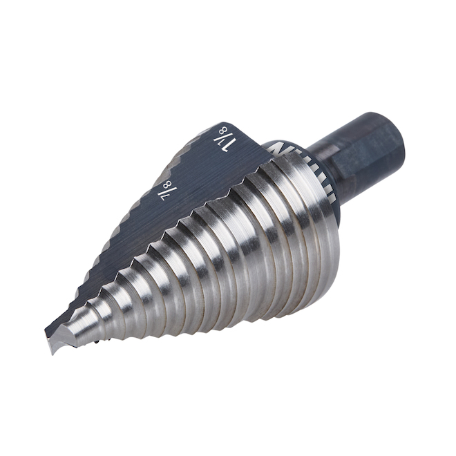 Irwin Unibit #9 2-Step Drill Bit - 7/8 and 1-1/8-in - High Speed Steel