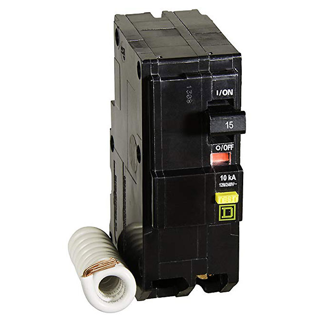2-Pole Mini Circuit Breaker - 15 A - 120/240 V