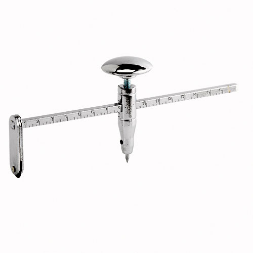 Richard Adjustable Drywall Circle Cutter - Up to 16-in Dia - Steel Shaft - Graduated