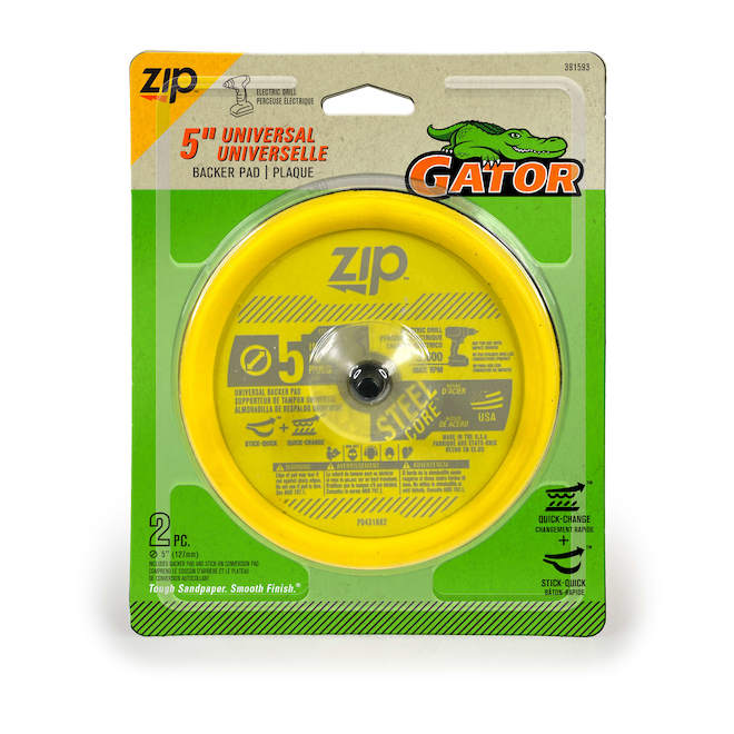Gator Universal 5-in Backing Pad for Sanding
